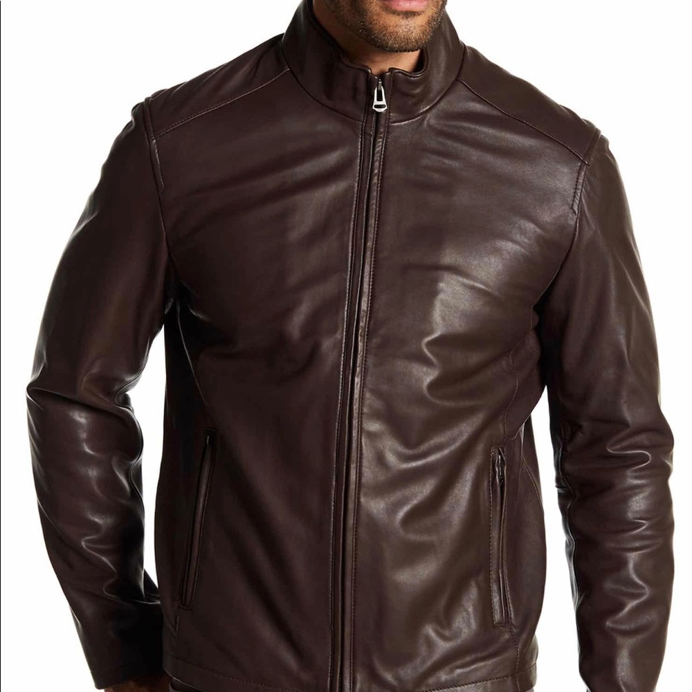 Leather jacket